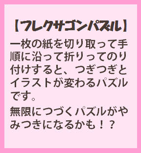第1弾【3月20日~23日】フレクサゴンパズル