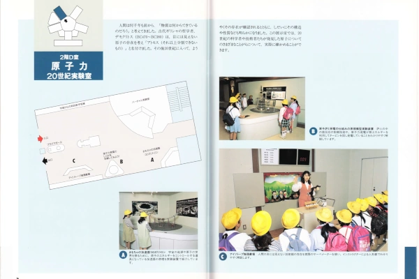 1996年科学技術館ガイドブック　より