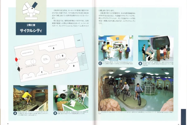 1997年科学技術館ガイドブック　より