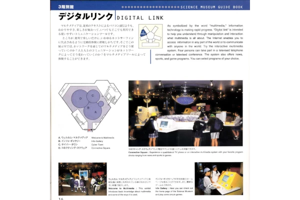 1999年科学技術館ガイドブック　より