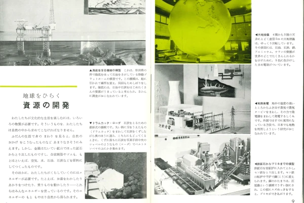 1964年科学技術館ガイドブック　より