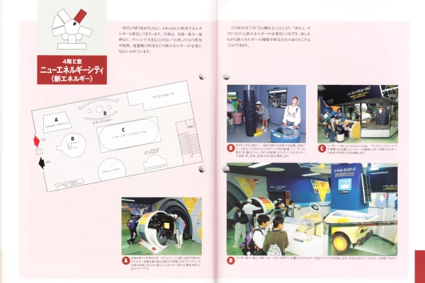 1995科学技術館ガイドブック　より