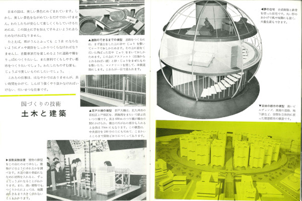 1964年科学技術館ガイドブック　より