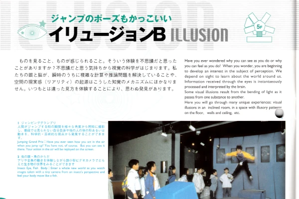 2003年科学技術館ガイドブック　より