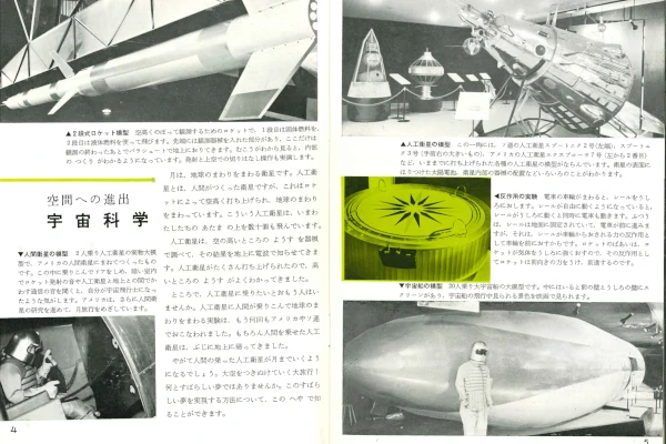 1964年科学技術館ガイドブック　より