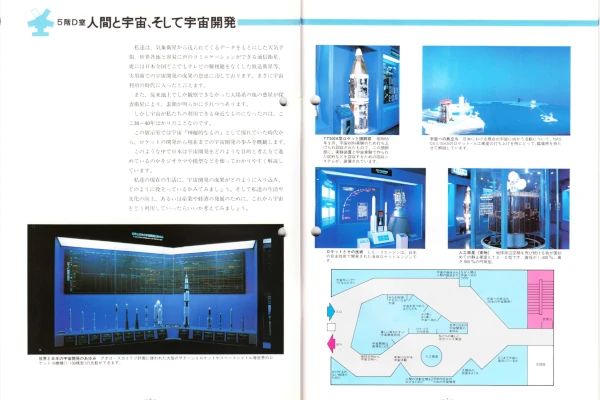 1985年科学技術館ガイドブック　より