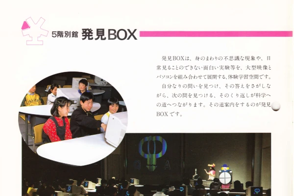 1991年科学技術館ガイドブック　より